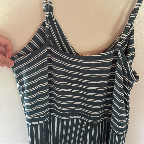 Xhilaration Striped Jumper/Romper XL - Picture 6 of 6